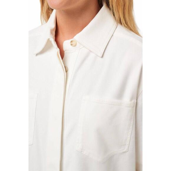 NEW TRAVISMATHEW everyday button down shirt in white - Picture 3 of 4
